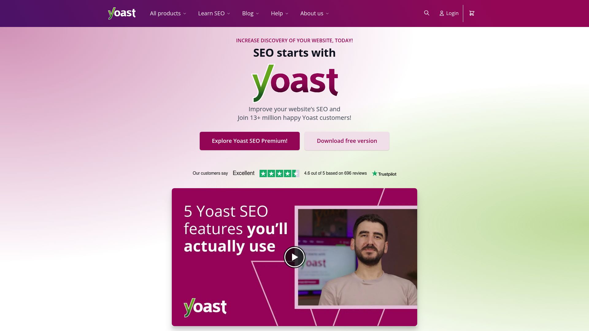 Yoast SEO plugin interface inside WordPress editor showing green lights for readability and SEO analysis