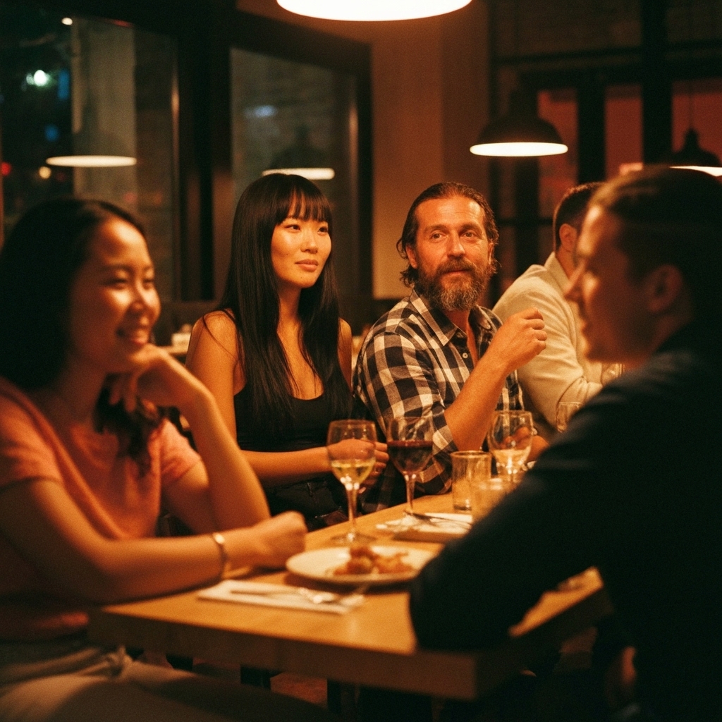 Wireframe schema on a whiteboard getting discussed by team members