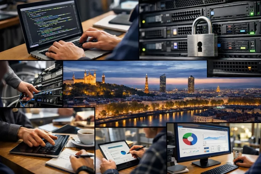 Agence WordPress Lyon support technique pour site sécurisé 24/7. Maintenance et expertise.