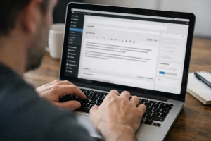 Ajouter un blog à son site WordPress en 5 étapes simples sur un ordinateur portable