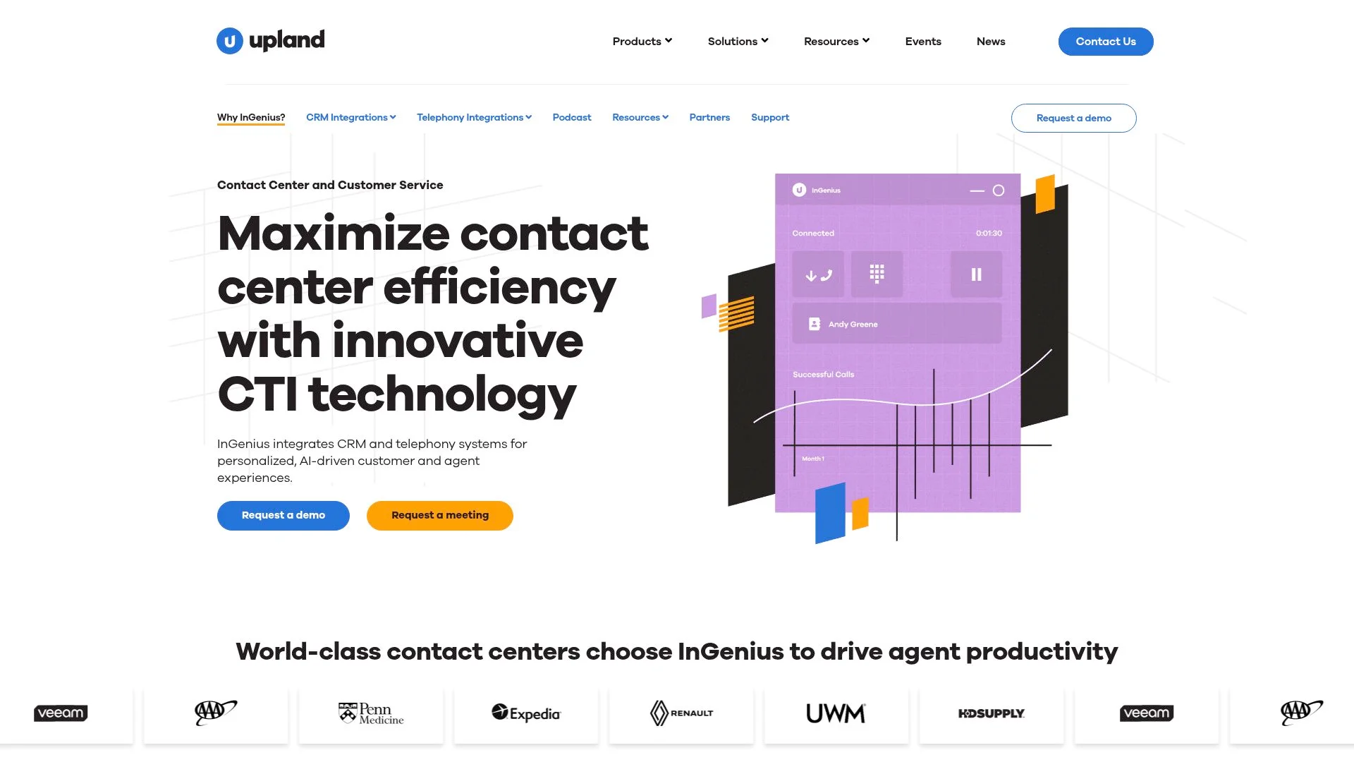 Maximize contact center efficiency with innovative CTI technology.